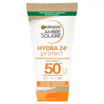 Morrisons Garnier Ambre Solaire Protection Lotion High Spf50 offer