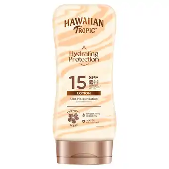 Morrisons Hawaiian Tropic Sun Hydrate Lotion SPF 15 offer