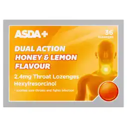 Asda ASDA Dual Action Honey & Lemon Flavour offer