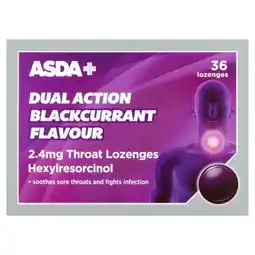 Asda ASDA Dual Action Blackcurrant Flavour offer