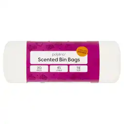 Asda Polylina 20 Indoor Berry Scented Swing Bin Liners 45 Litres offer