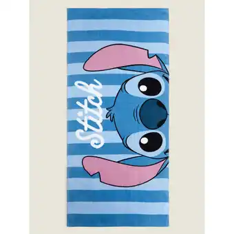 Asda Disney Stitch Printed Cotton Towel offer