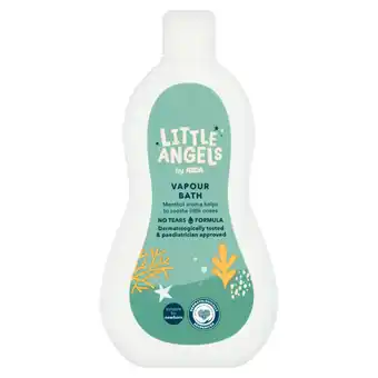 Asda LITTLE ANGELS by ASDA Vapour Bath 500ml offer