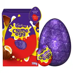 Iceland Cadbury Creme Egg Chocolate Easter Egg 195g offer