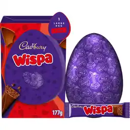 Iceland Cadbury Wispa Chocolate Easter Egg, 182.9g offer
