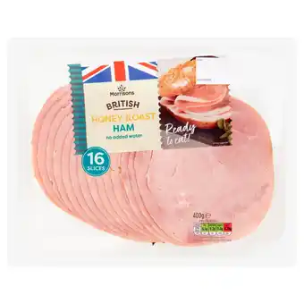 Morrisons Morrisons British Honey Roast Ham 16 Slices offer