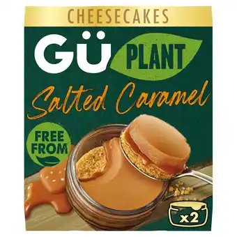 Morrisons Gu Plant Salted Caramel Cheesecakes offer