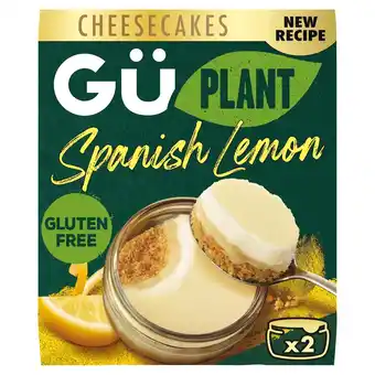 Morrisons Gu Plant Spanish Lemon Cheesecakes offer