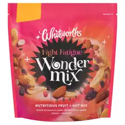 Morrisons Wondermix Fight Fatigue Banana, Strawberries And Apple 200g offer