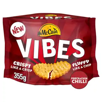 Iceland McCain Vibes Firecracker Chilli Hot Potato Snack 355g offer