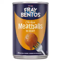 Iceland Fray Bentos Chicken Meatballs in Gravy 380g offer