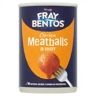 Iceland Fray Bentos Chicken Meatballs in Gravy 380g offer