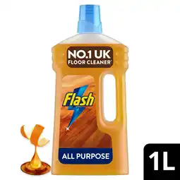 Asda Flash Wood Floor Liquid Cleaner 1L offer