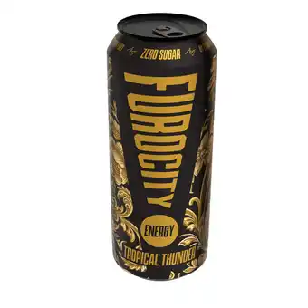 Iceland Furocity Tropical Thunder Energy Drink 500ml offer