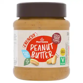 Morrisons Morrisons 100% Crunchy Peanut Butter offer