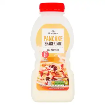 Morrisons Morrisons Pancake Shaker Mix Bottle 155g offer