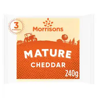 Morrisons Morrisons Mature Cheddar offer