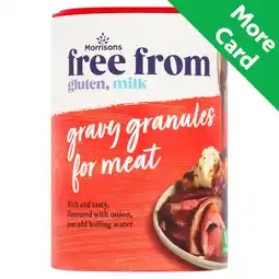 Morrisons Morrisons Free From Meat Gravy Granules offer