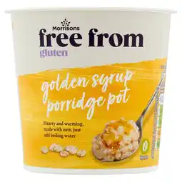 Morrisons Morrisons Free From Golden Syrup Porridge offer