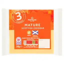 Morrisons Morrisons Scottish Mature Coloured Cheddar offer