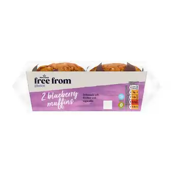 Morrisons Morrisons 2 Free From Blueberry Muffins offer