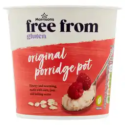 Morrisons Morrisons Free From Original Porridge offer