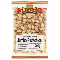 Morrisons Fudco Roasted & Salted Jumbo Pistachios offer