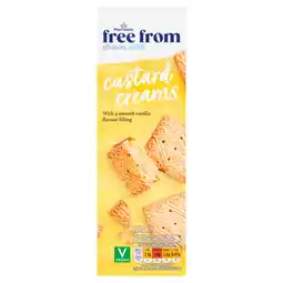 Morrisons Morrisons Free From Custard Creams offer