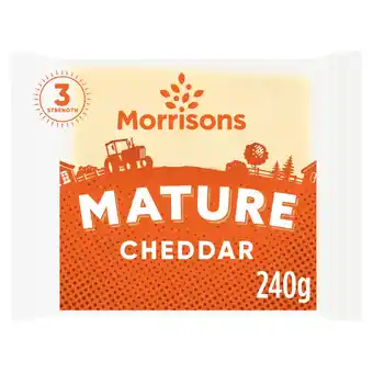 Morrisons Morrisons Scottish Mature White Cheddar offer