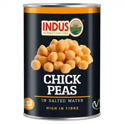 Morrisons Indus Chickpeas 400g offer