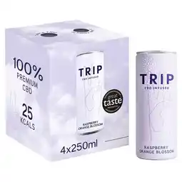 Morrisons Trip CBD Infused Raspberry Orange Blossom offer