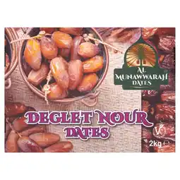 Morrisons Al Munawwarah Tunisian Deglet Nour Dates 2kg offer