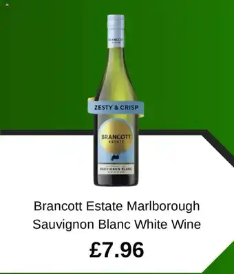 Asda Brancott Estate Marlborough Sauvignon Blanc White Wine offer