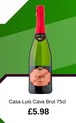 Asda Casa Luis Cava Brut offer