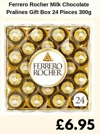 Sainsbury's Ferrero Rocher Milk Chocolate Pralines Gift Box offer