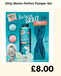 Sainsbury's Dirty Works Perfect Pamper Set offer