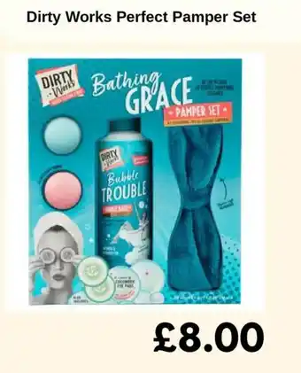 Sainsbury's Dirty Works Perfect Pamper Set offer