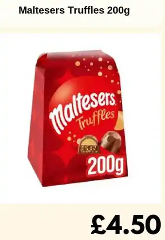 Sainsbury's Maltesers Truffles offer