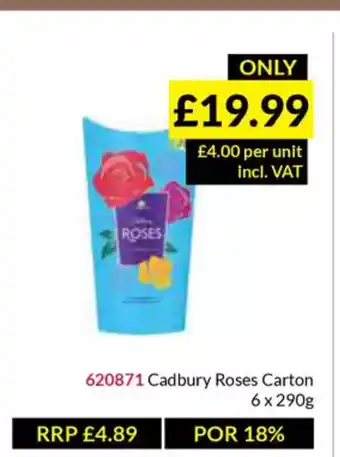 Musgrave MarketPlace Cadbury Roses Carton offer