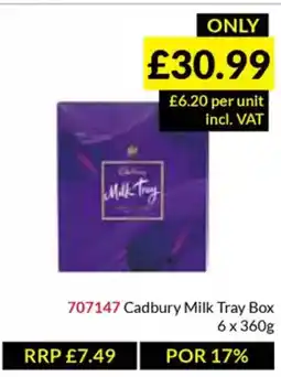 Musgrave MarketPlace Cadbury Milk Tray Box offer