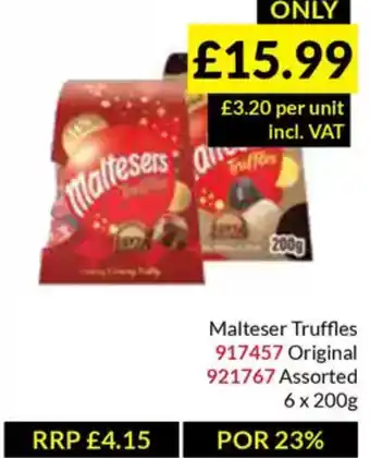 Musgrave MarketPlace Malteser Truffles offer