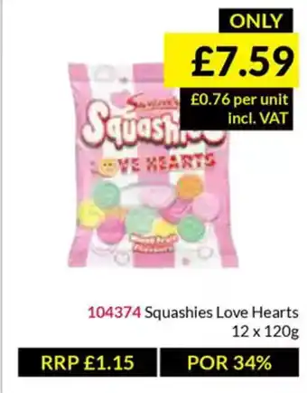 Musgrave MarketPlace Squashies Love Hearts offer