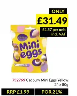 Musgrave MarketPlace Cadbury Mini Eggs Yellow offer