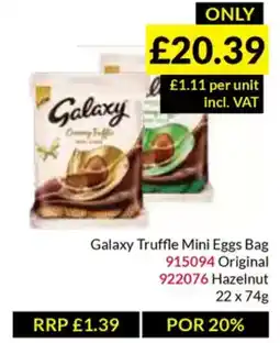 Musgrave MarketPlace Galaxy Truffle Mini Eggs Bag offer