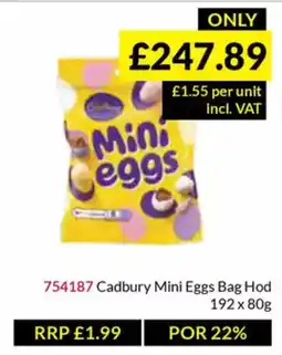 Musgrave MarketPlace Cadbury Mini Eggs Bag Hod offer