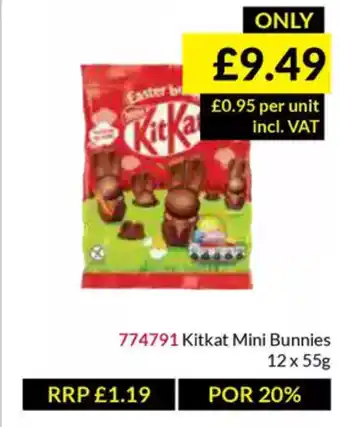 Musgrave MarketPlace Kitkat Mini Bunnies offer