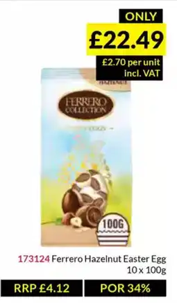 Musgrave MarketPlace Ferrero Hazelnut Easter Egg offer