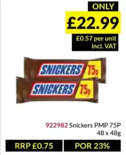 Musgrave MarketPlace Snickers offer