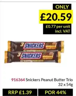 Musgrave MarketPlace Snickers Peanut Butter Trio offer