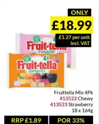 Musgrave MarketPlace Fruittella Mix offer